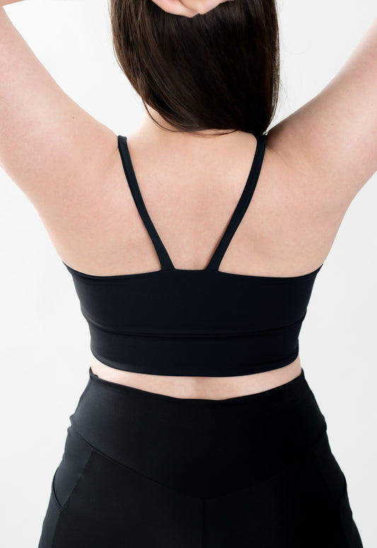 Black Sports Bralette