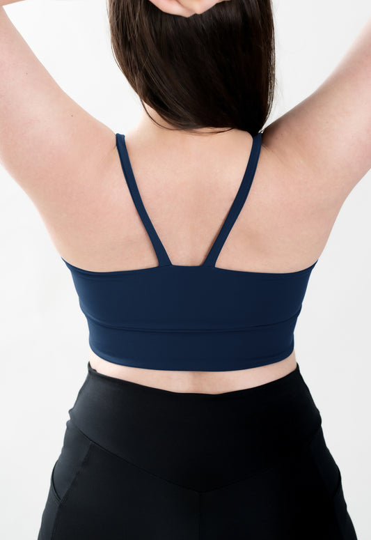 Dark Blue Sports Bralette