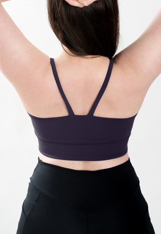 Purple Sports Bralette