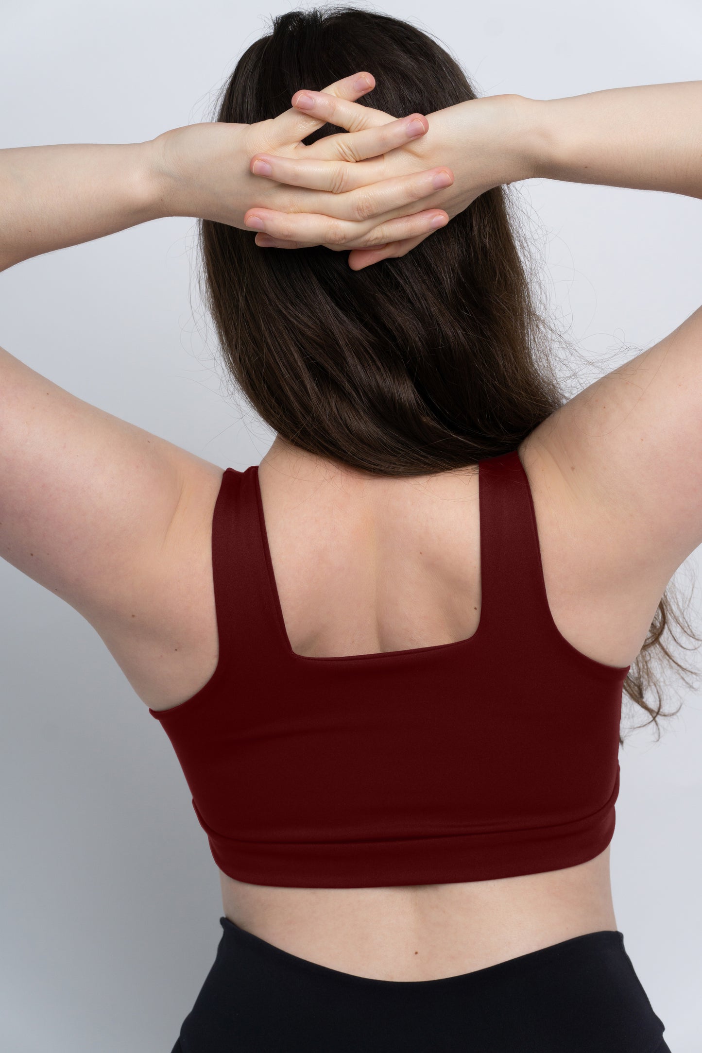 Red Sustainable Sports Bra