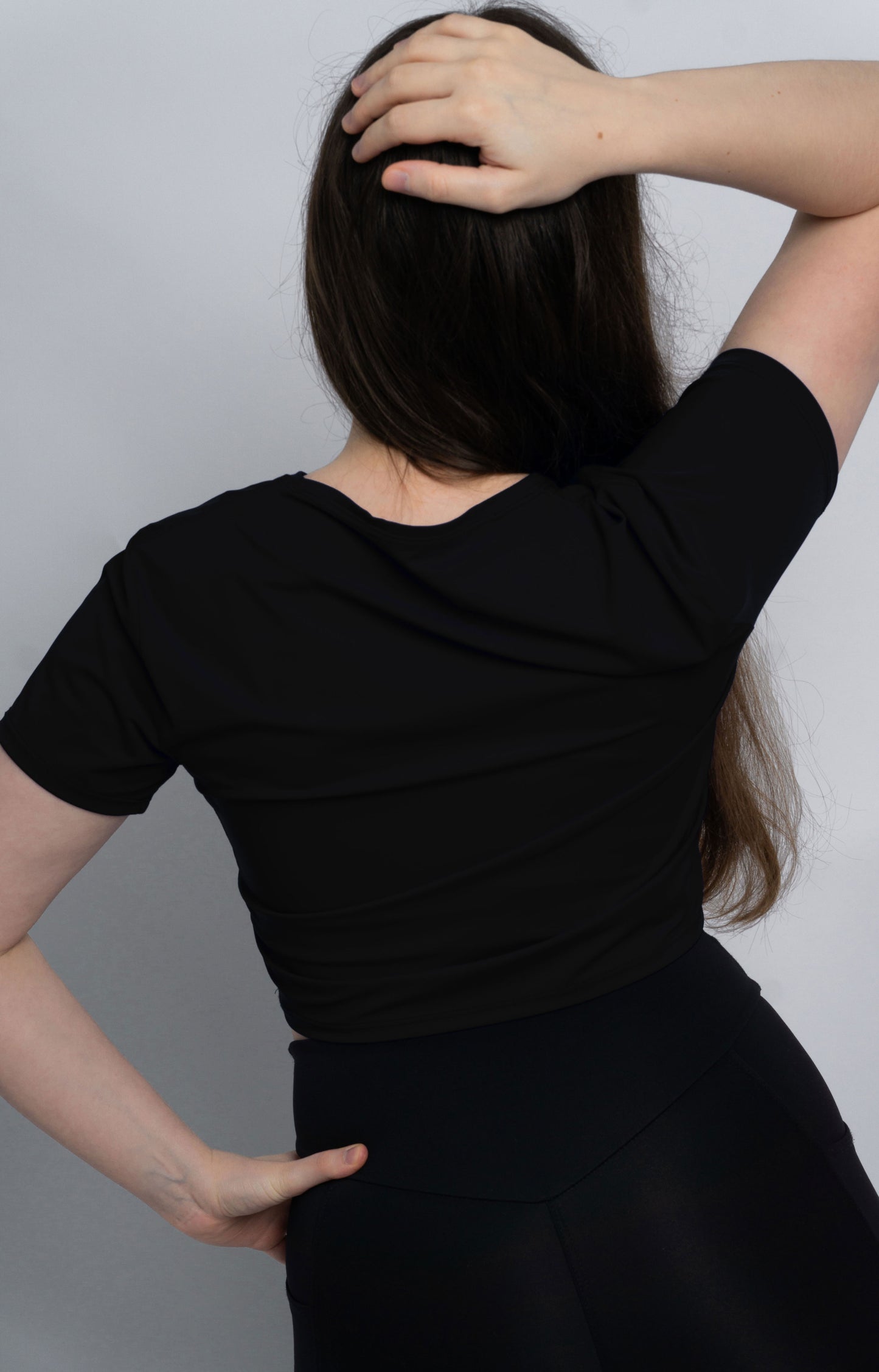 Sustainable Short Sleeve Crop T-Shirt