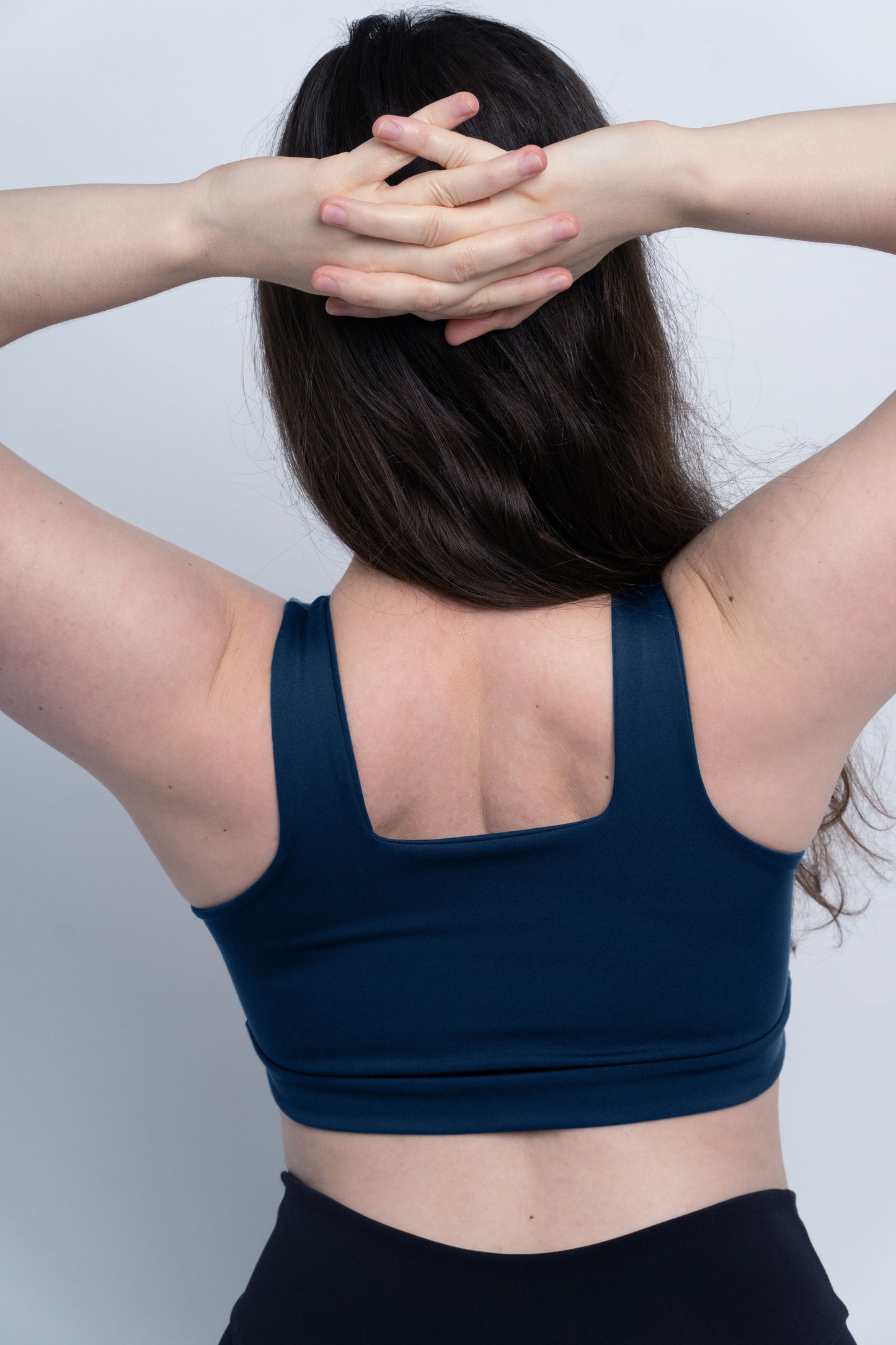 Dark Blue Sustainable Sports Bra